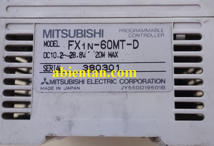 Thông tin plc cũ mitsubishi FX1N-60MT-D