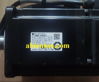 Mua bán động cơ servo cũ yaskawa sigma 5 750w SGMAV-08ADA21