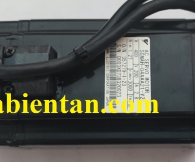 Động cơ servo cũ giá rẻ Yaskawa 400w SGMAH-04AAA-21-Y2