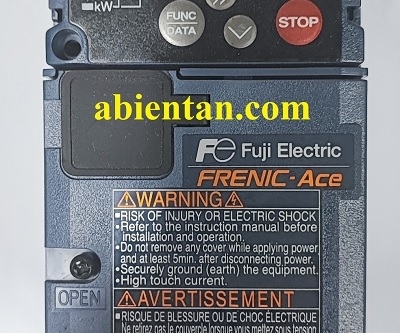 Biến tần fuji cũ giá rẻ frenic-ace FRN0002E2S-7GB 0.2kW 200v