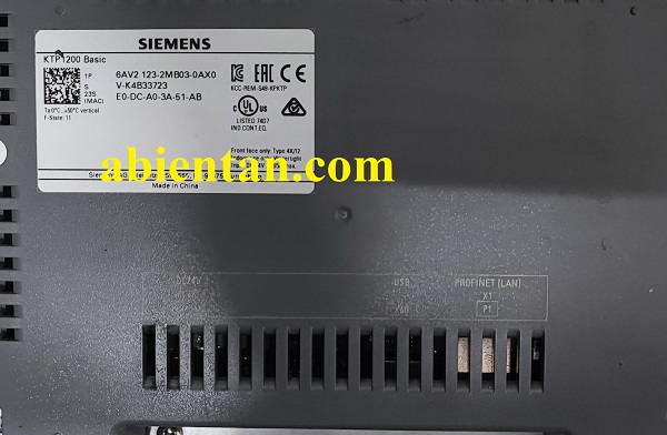 Thông tin màn hình hmi siemens cũ giá rẻ 6AV2123-2MB03-0AX0