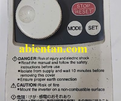Biến tần Mitsubishi cũ FR-S520E-0.1K 0.1kW 200-220V